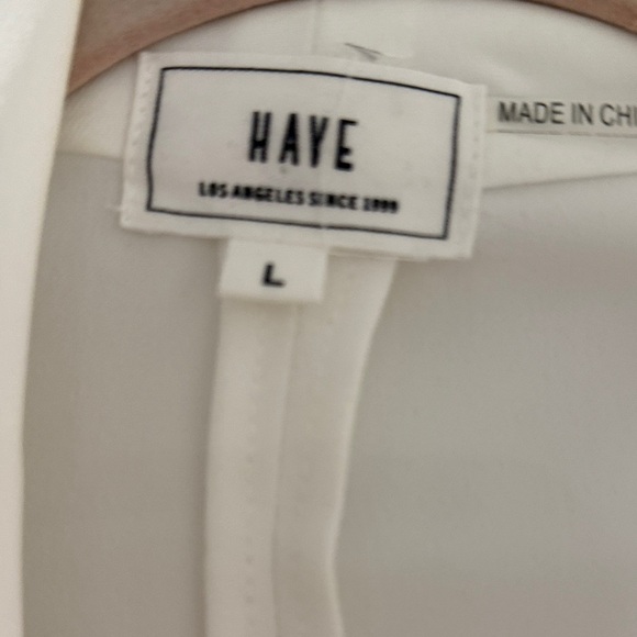 Have Cream Open Front Draped Waterfall Jacket - Picture 2 of 6